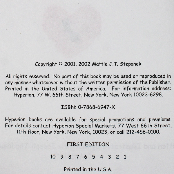 Heart Songs by Mattie J. T. Stepanek 2002 Hardcover Dust Jacket Special Edition