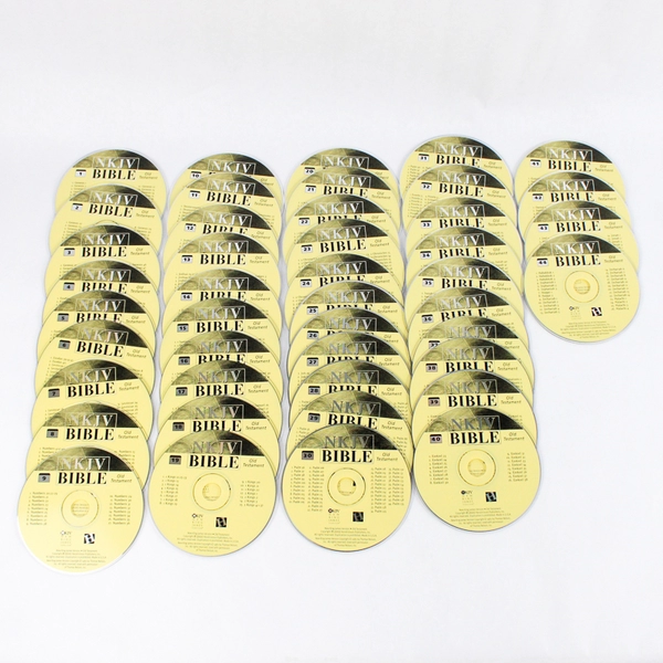 Old & New Testaments NKJV Bible Audio 58 count CD's w/ Carrying Case 2000