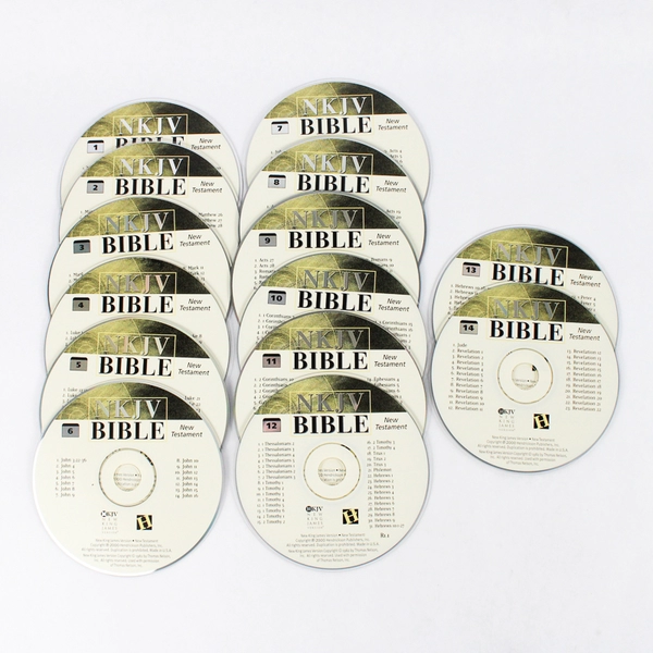 Old & New Testaments NKJV Bible Audio 58 count CD's w/ Carrying Case 2000
