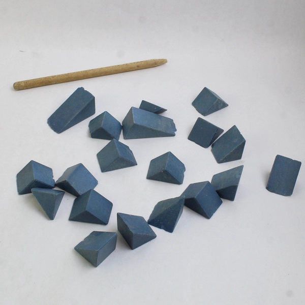 Vintage House And Garden 1945 Architector Jr Stone Building Block Set 96 Pieces