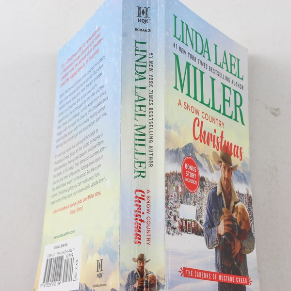 A Snow Country Christmas by Linda Lael Miller Paperback - Good Condition