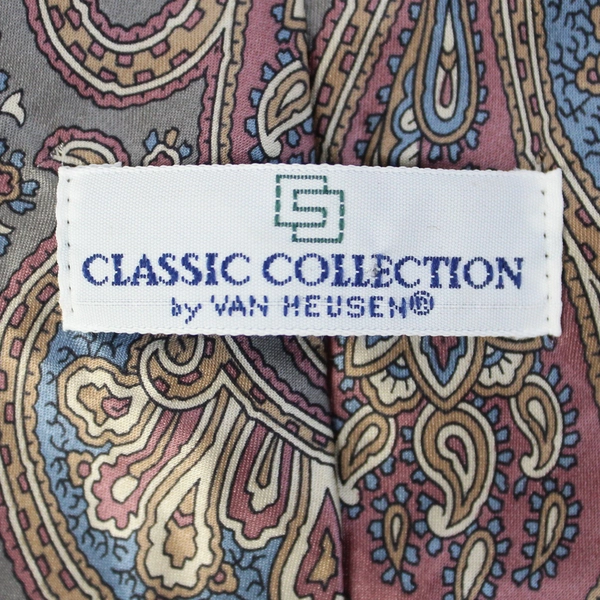 Classic Collection By Van Heusen Silk Paisley Pattern Neck Tie 56"