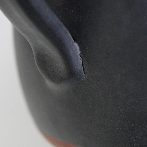 Black Red Oaks Pottery Double Handled Pot by Pam Armbrust