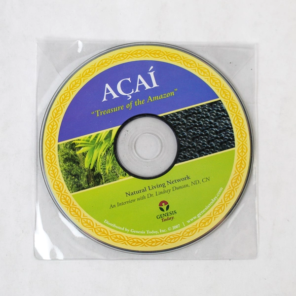 Natural Living Network Lot of 2 DVDs: Health Food Secrets Goji & Açaí