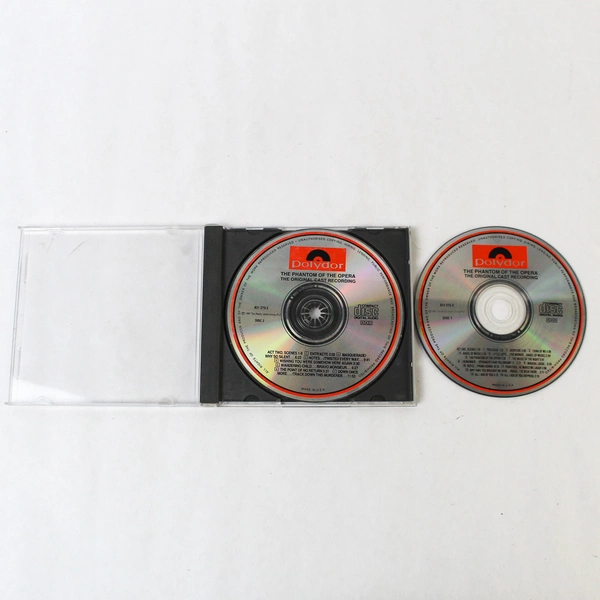 2 Disc Set The Phantom of the Opera Original Cast Recording CD
