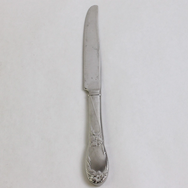 Lot of 4 Reed & Barton La Bella 9 5/8" Dinner Knives Solid Handle Stainless