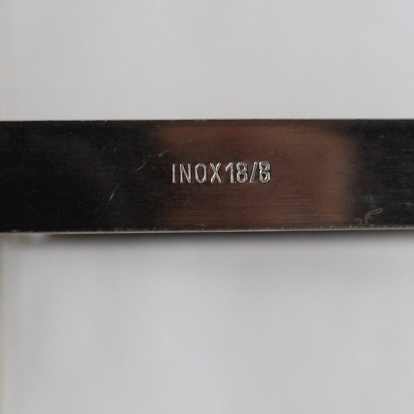 Vintage Inox Small Glass Ice Bucket with 18/8 stainless Handle