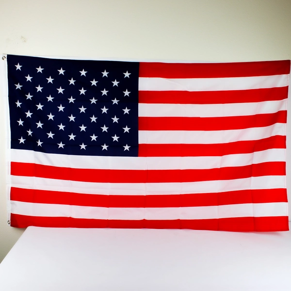 Patriotic American Flag 36 Inch x 62 Inch USA New United States Red White Blue