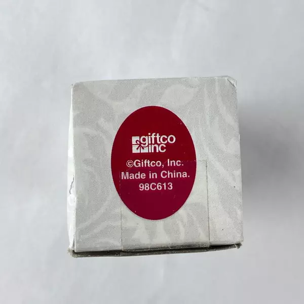  Ceramic Hummingbird Lamp Ornament NIB Lamp Topper 98C613 Giftco Inc 