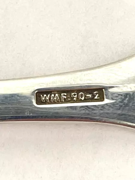 Vintage WMF Gravur Engravable Birth Date Spoon Stainless Steel in Box