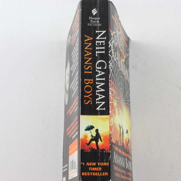 Neil Gaiman's Anansi Boys Paperback Book 2006 HarperCollins Good Condition