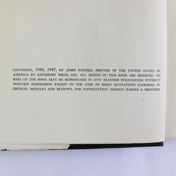 Vintage Why They Behave Like Russians by John Fischer 1947 Hardcover Dust Jacket