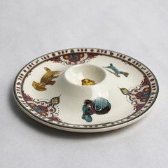 Edwardian Childhood Collection Multicolor By Spode Ceramic Egg Serving Plate
