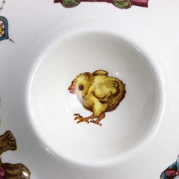 Edwardian Childhood Collection Multicolor By Spode Ceramic Egg Serving Plate