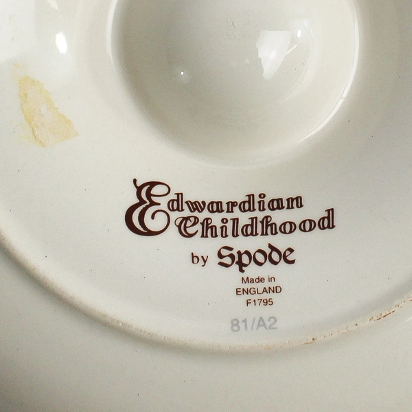 Edwardian Childhood Collection Multicolor By Spode Ceramic Egg Serving Plate
