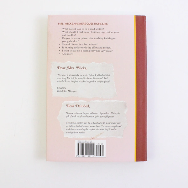 To Knit or Not to Knit Elvira Woodruff Helpful & Humorous Hints 2014 HC DJ