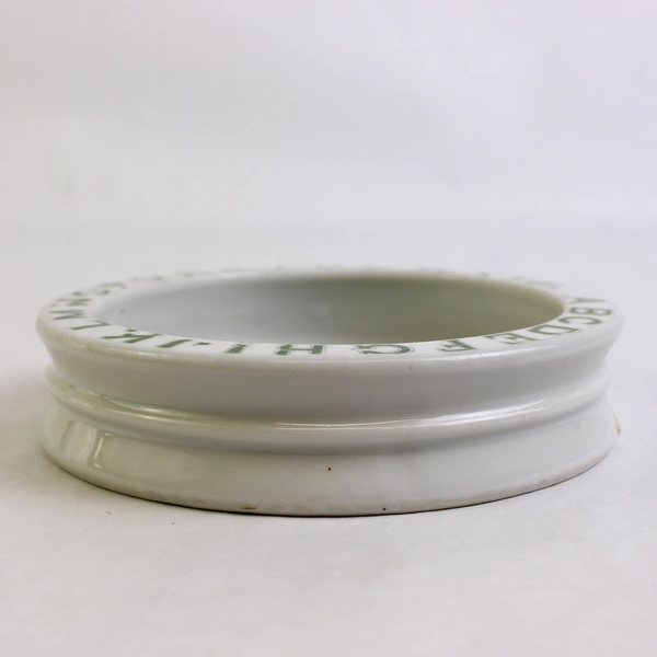 Vintage German Baby Plate Porridge Bowl Children Playing Ceramic 6.75" Diameter