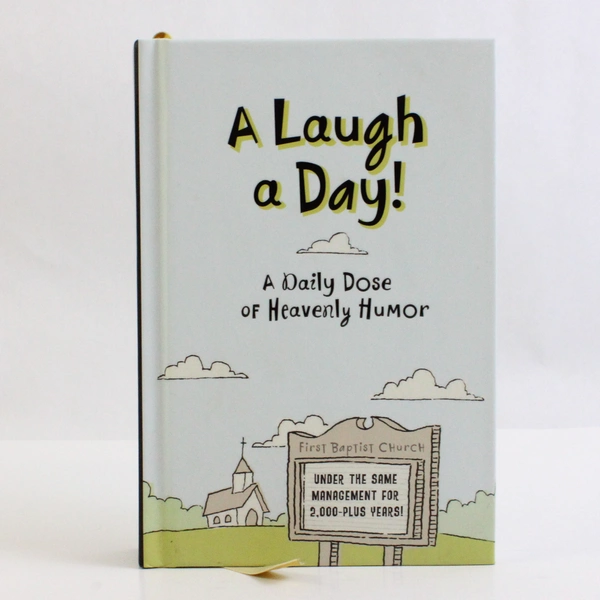 Hallmark Gift Books A Laugh a Day! A Daily Dose of Heavenly Humor 2009 HC
