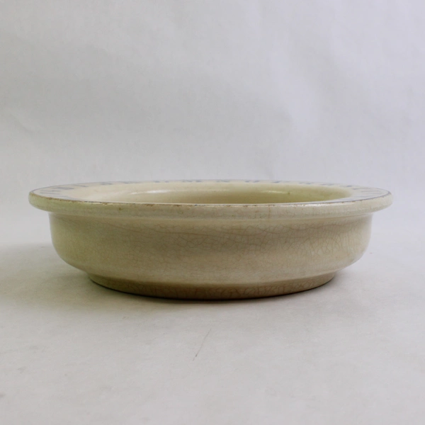 Vintage Baby Plate Porridge Bowl "Baby Bunting Lifts Up His Hat ..." Ceramic