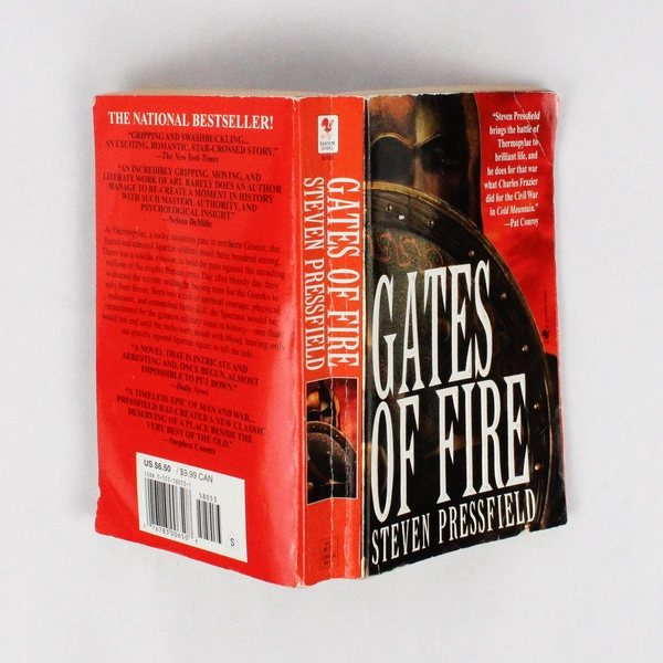 Gates of Fire by Steven Pressfield 1999 Paperback The Battle of Thermopylae