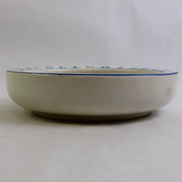 Vintage D. E McNicol Holdfast Plate Porridge Ceramic Bowl Gardening Baby