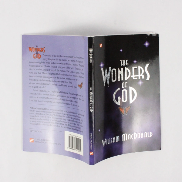 The Wonders of God by William MacDonald 1996 Paperback