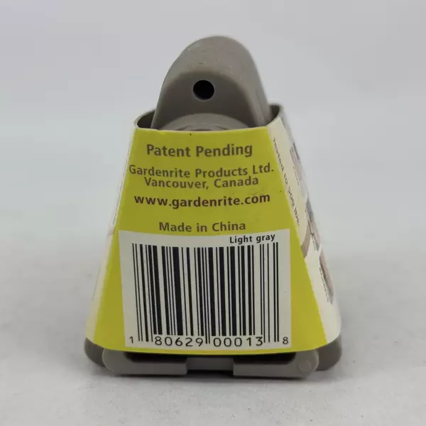 The Decksaver Pot Toes Black Pack Of 6 Light Gray