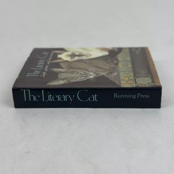 Literary Cat by Miniature Book Quips Quotes Observations 1990 Running Press