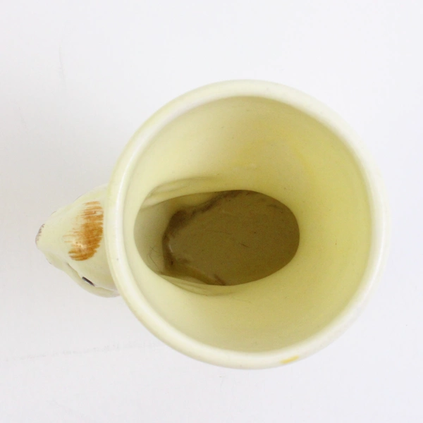Vintage Bunny Rabbit Hand-Painted Ceramic Egg Cup Made in England