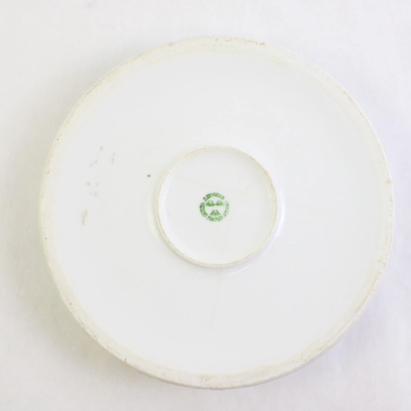 Vintage Three Crown China Baby Plate Porridge Bowl Ceramic 7.5" Diameter