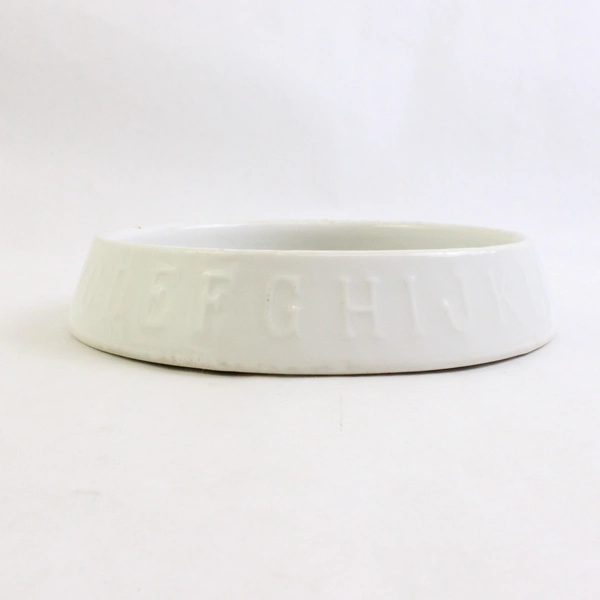 Vintage Three Crown China Baby Plate Porridge Bowl Ceramic 7.5" Diameter