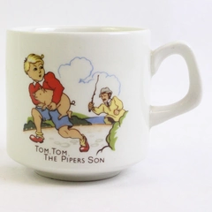 Vintage Wood & Sons Children's Ceramic Cup/Mug “Tom, Tom, The Pipers Son”