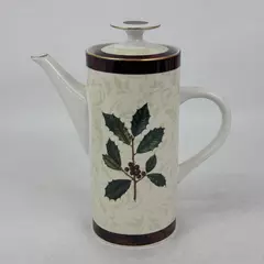 Hallmark Sakura Christmas Holly Coffee Server