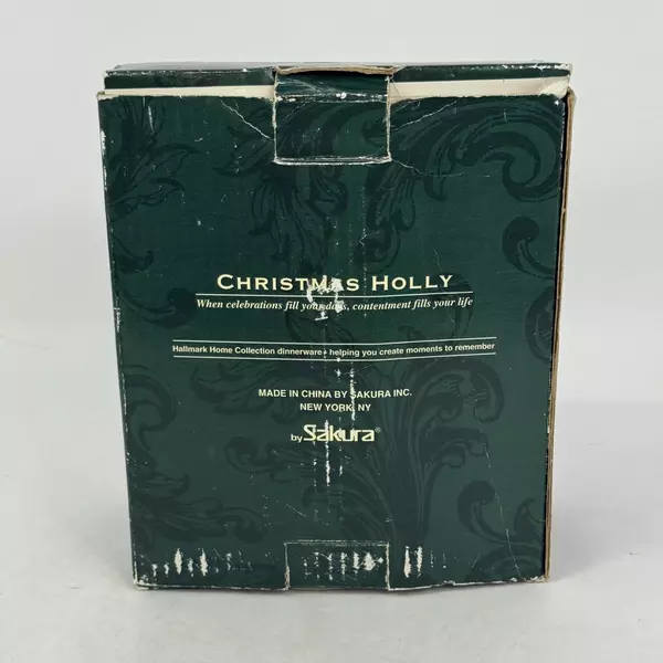 Hallmark Sakura Christmas Holly Coffee Server