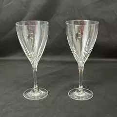 Lot of 2 Schott Zweisel Gala Crystal Wine Glasses
