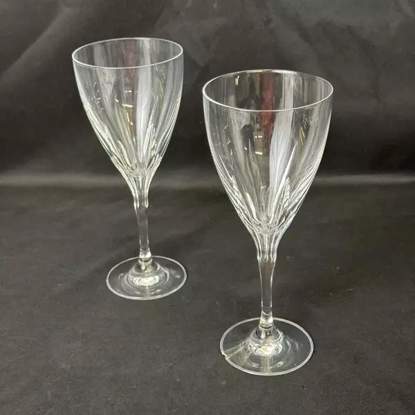 Lot of 2 Schott Zweisel Gala Crystal Wine Glasses