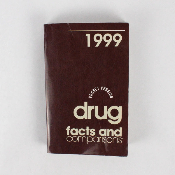 1999 Drug Facts and Comparisons Pocket Version Paperback