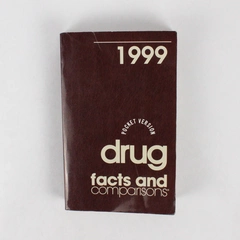 1999 Drug Facts and Comparisons Pocket Version Paperback