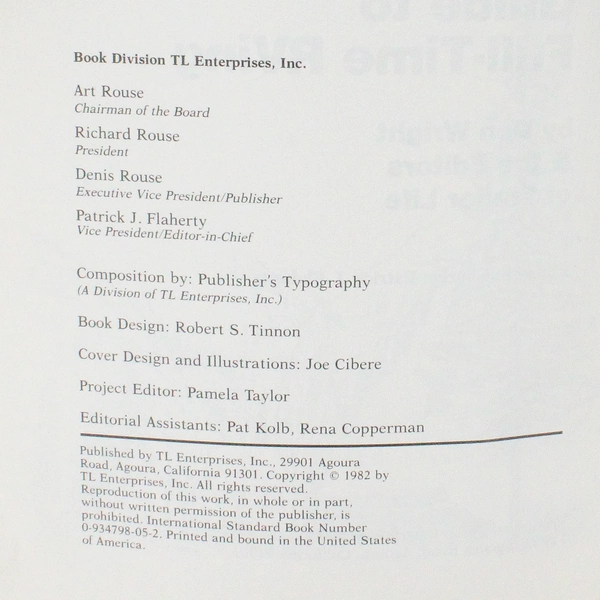Vintage Trailer Life's Guide to Full Time RVing by Don Wright 1982 Paperback