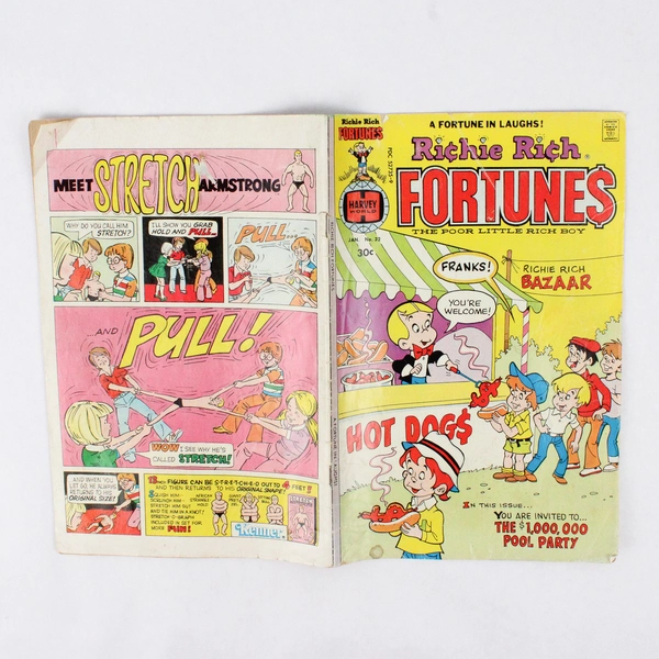 Vintage 1976 Richie Rich Fortunes No. 32 Comic Book Flawed