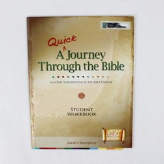 A Quick Journey Through the Bible Student Workbook Sarah Christmyer 2008 PB