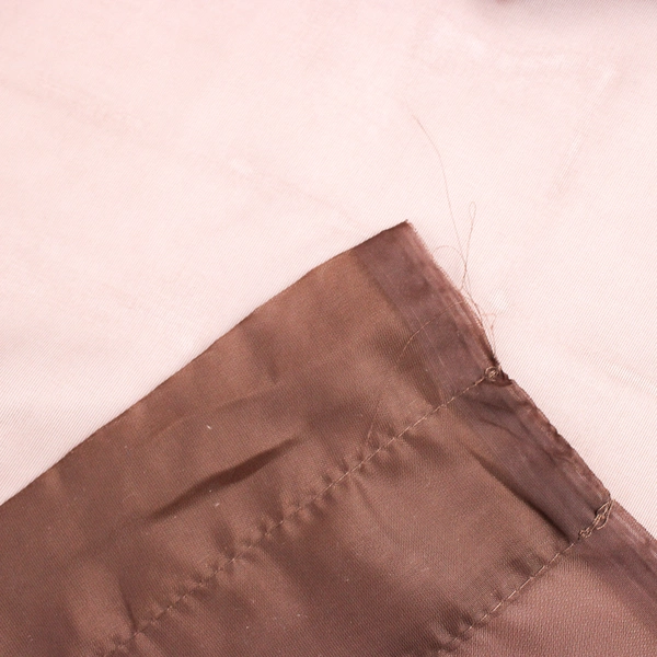 Unbranded Solid Chestnut Brown Color Sheer Curtains Simple 78" x 60"