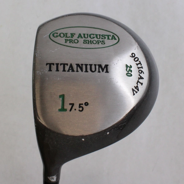 Golf Augusta Pro Shops Titanium LH Driver 7.5 Loft Strata-Flex Carbon Graphite