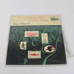 Sam Hinton A Family Tree of Folk Songs RARE Vinyl DL 8418 Decca 1st Press 1959