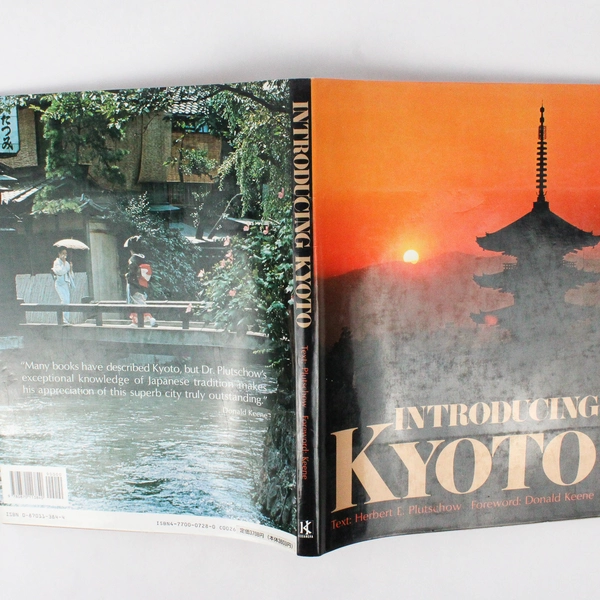 Introducing Kyoto by Herbert E Plutschow 1989 Hardcover Dust Jacket