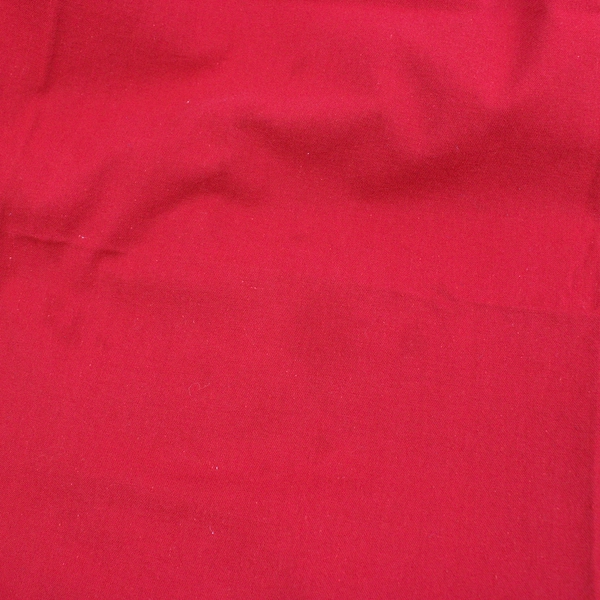 Unbranded Solid Cherry Red Color Multipurpose Cotton Table Cloth 45" x 49"