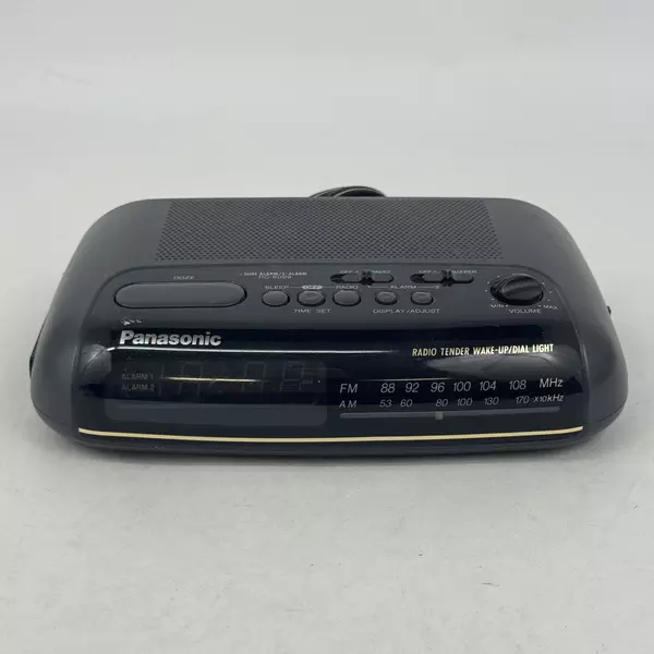 Panasonic Model RC-5099 AM-FM Alarm Clock Radio