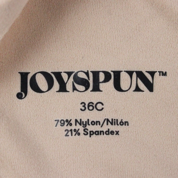 Joyspun Beige Nude Lined Underwired Bra Women's Size 36C