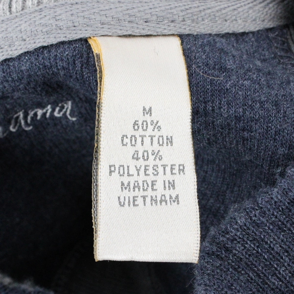 Tehama Blue and Gray Cotton Blend Sweater Men's Size Medium