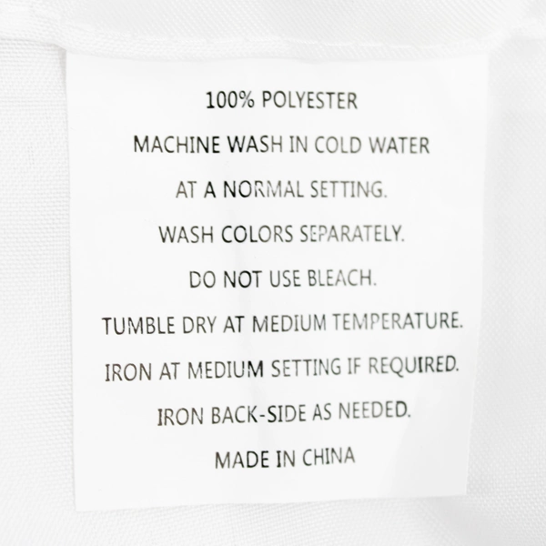 Lot Of 2 Mainstays Red Floral Fabric Shower Curtain & Fabric White Shower Liner